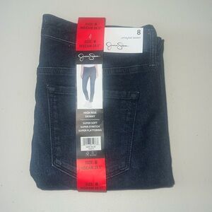 Jessica Simpson high rise skinny jeans 8
